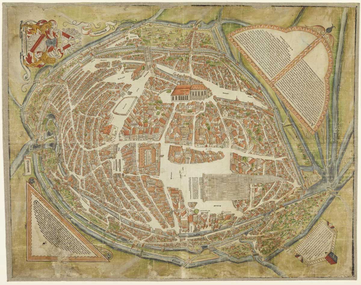 Le plan de Conrad Morant (1548)