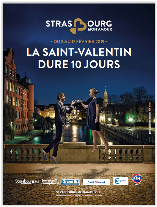 "Strasbourg Mon Amour" 2019 poster