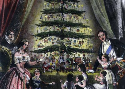 Conquête de l'Arbre - La Famille Royale d'Angleterre autour du Sapin de Noël