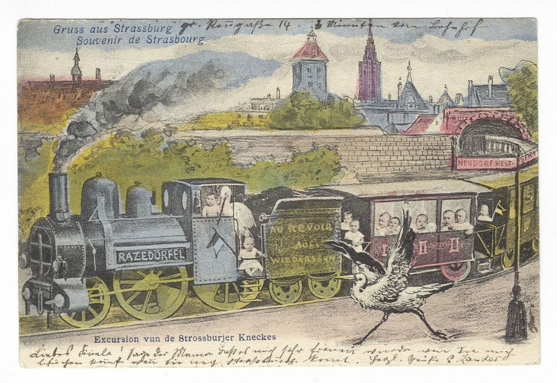 Neudorf postcard