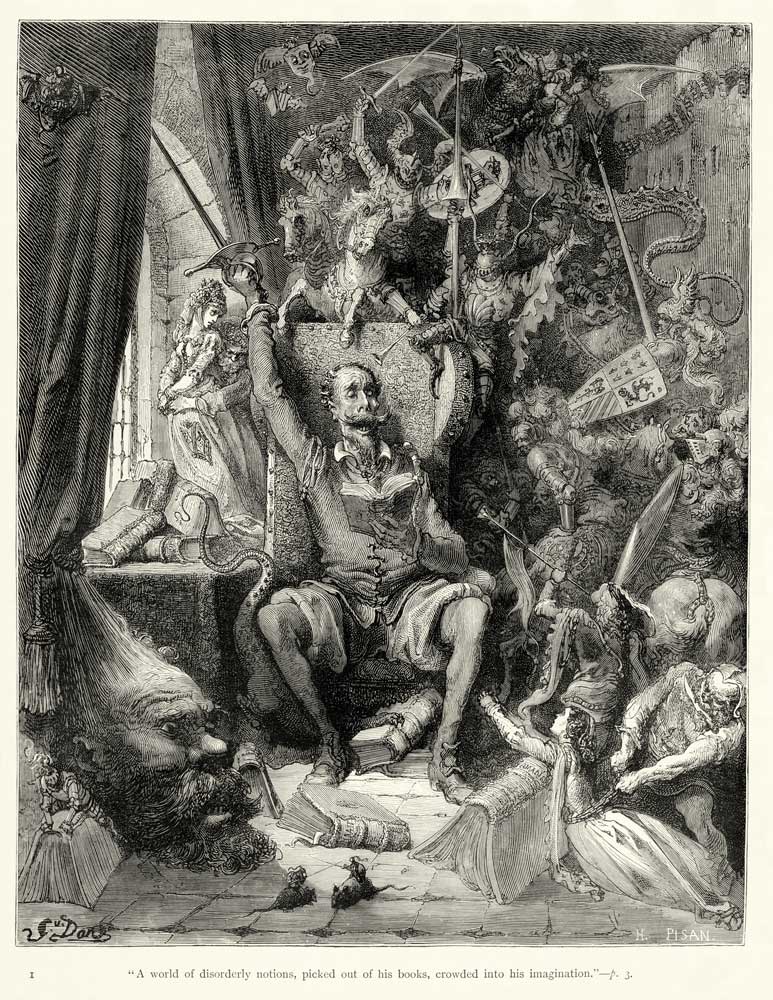 Don Quixote by Gustave Doré